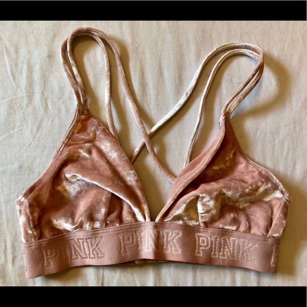 Velvet Pink Bralette VSPINK